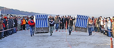 Winterstrandorbfest im Ostseebad Zinnowitz, Insel Usedom